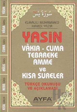 Çanta Boy Türkçeli Üçlü Yasin - Fihristli Ayfa043F