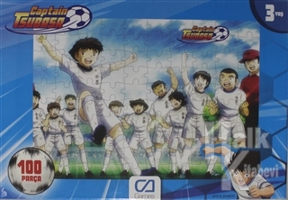 Captain Tsubasa 100 Parça Frame Puzzle - Halkkitabevi