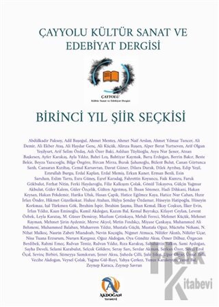 Çayyolu Kültür, Sanat ve Edebiyat Dergisi Birinci Yıl Şiir Seçkisi