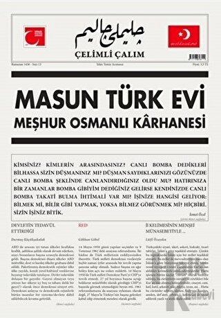 Çelimli Çalım Dergisi Sayı: 13