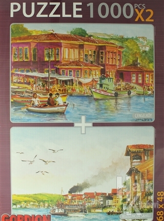 Çengelköy - Kuzguncuk Sahili Puzzle (2 X 1000 Parça)