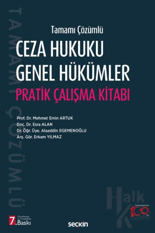 Ceza Hukuku Genel Hükümler Pratik Çalışma Kitabı - Halkkitabevi