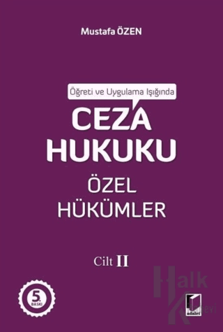 Ceza Hukuku Özel Hükümler Cilt - 2 - Halkkitabevi