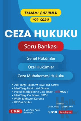 Ceza Hukuku Soru Bankası - Halkkitabevi