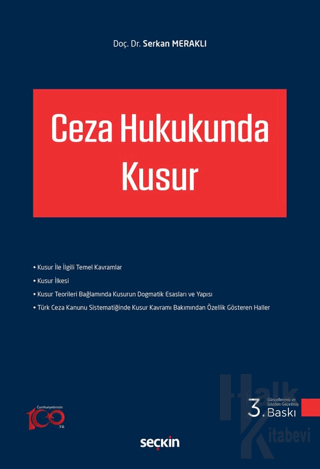 Ceza Hukukunda Kusur - Halkkitabevi