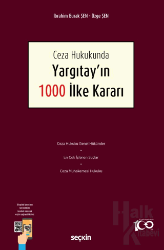 Ceza Hukukunda Yargıtay'ın 1000 İlke Kararı (Ciltli)