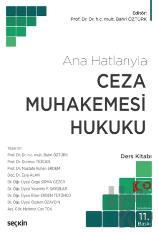 Ceza Muhakemesi Hukuku (Ana Hatlarıyla) - Halkkitabevi