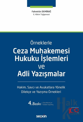 Ceza Muhakemesi Hukuku İşlemleri ve Adli Yazışmalar - Halkkitabevi