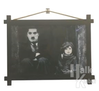 Charlie Chaplin Ahşap Tablo Kod - 000002