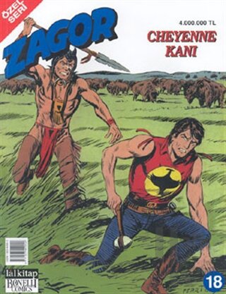 Cheyenne Kanı - Zagor Özel Seri Sayı 18 - Halkkitabevi