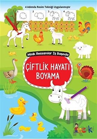 Çiftlik Hayatı Boyama - Minik Ressamlar İş Başında