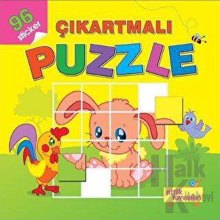 Çiftlik Hayvanları - Çıkartmalı Puzzle