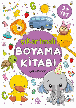 Çıkartmalı Boyama Kitabı 2 Yaş+