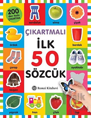 Çıkartmalı İlk 50 Sözcük - Halkkitabevi