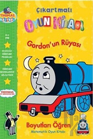 Çıkartmalı Oyun Kitabı Gordon’un Rüyası Boyutları Öğren - Halkkitabevi