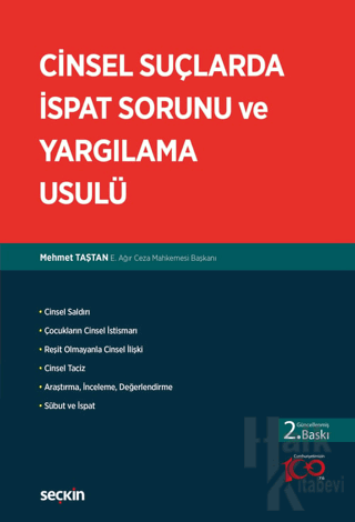 Cinsel Suçlarda İspat Sorunu ve Yargılama Usulü - Halkkitabevi