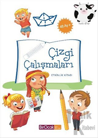 Çizgi Çalışmaları Etkinlik Kitabı (48 Ay)