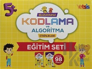 Çocuklar İçin 5 Yaş üzeri Bilgisayarsız Kodlama ve Algoritma Eğitim Seti