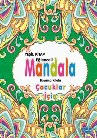 Çocuklar İçin Mandala Yeşil