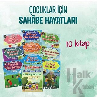 Çocuklar için Sahabe Hayatları Seti - 10 Kitap Takım