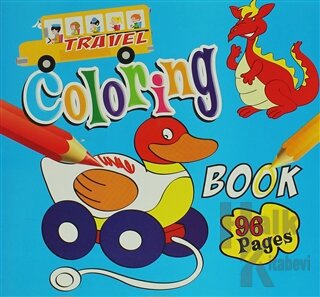 Coloring Book 96 Pages (Blue)