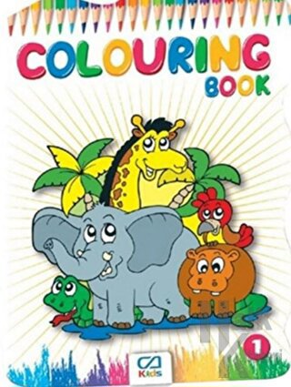 Colouring Book - 1 - Halkkitabevi