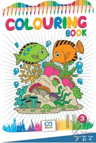 Colouring Book - 3 - Halkkitabevi