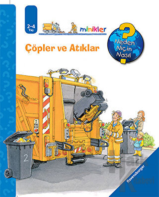 Çöpler ve Atıklar - Ravensburger Minikler (Ciltli)