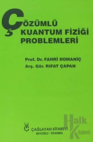 Çözümlü Kuantum Fiziği Problemleri