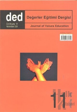 Değerler Eğitimi Dergisi Sayı: 11