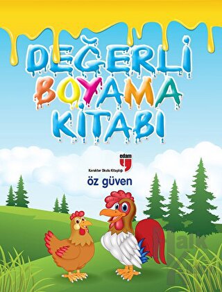 Değerli Boyama Kitabı - Özgüven - Halkkitabevi