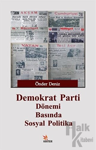 Demokrat Parti Dönemi Basında Sosyal Politika - Halkkitabevi