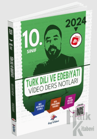 Deniz Hoca 10. Sınıf Türk Dili- Edebiyatı Okul Sınavlarına Yardımcı Video Destekli Ders Notları 2024