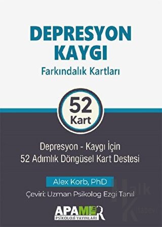 Depresyon Kaygı Farkındalık Kartları 52 Kart