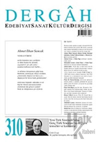 Dergah Edebiyat Kültür Sanat Dergisi Sayı: 310 Aralık 2015 - Halkkitab