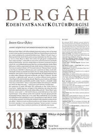 Dergah Edebiyat Kültür Sanat Dergisi Sayı: 313 Mart 2016 - Halkkitabev