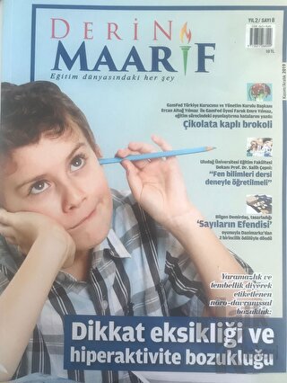 Derin Maarif Dergisi Sayı: 8 Kasım - Aralık 2019