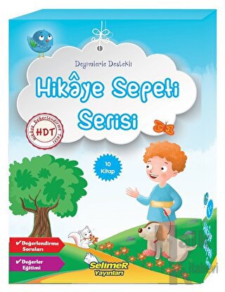 Deyimlerle Destekli Hikaye Sepeti Serisi (10 Kitap Takım) - Halkkitabe