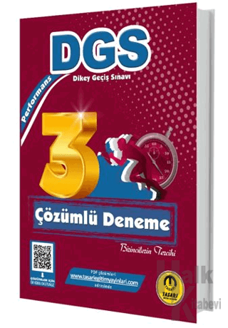 DGS Performans 3 Çözümlü Deneme - Halkkitabevi