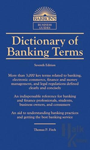 Dictionary of Banking Terms