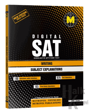 Digital SAT - Writing Subject Explanations - Halkkitabevi