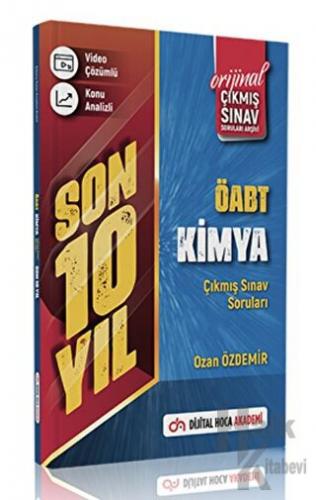 Dijital Hoca 2023 ÖABT Kimya Son 10 Yıl Orijinal Çıkmış Sınav Soruları