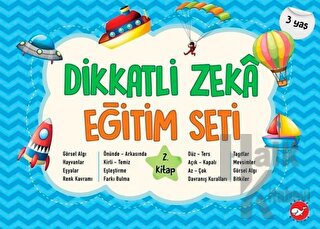 Dikkatli Zeka Eğitim Seti 2. Kitap (3 Yaş)