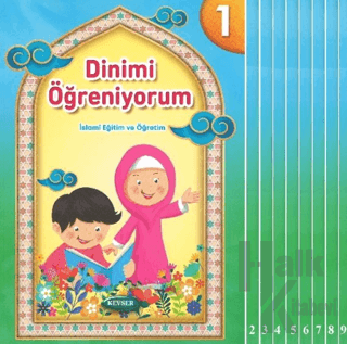 Dinimi Öğreniyorum İslami Eğitim ve Öğretim Seti 9 Kitap - Halkkitabev