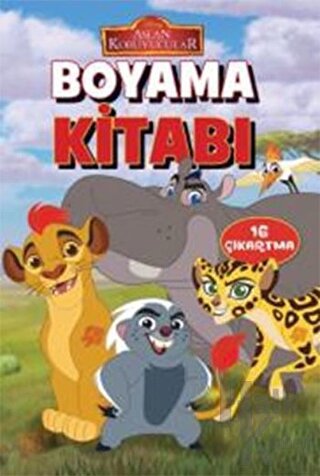 Disney Aslan Koruyucular Boyama Kitabı - Halkkitabevi