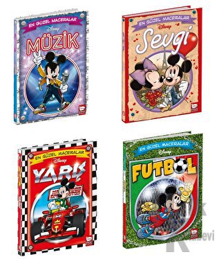 Disney Çizgi Roman Serisi 4 Kitap