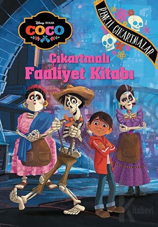 Disney Coco Çıkartmalı Faaliyet Kitabı