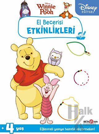 Disney Eğitsel Winnie the Pooh El Becerisi Etkinlikleri Yazıya Hazırlık