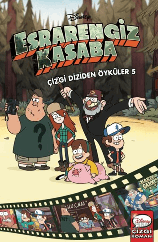 Disney - Esrarengiz Kasaba Çizgi Diziden Öyküler 5 (Ciltli) - Halkkita