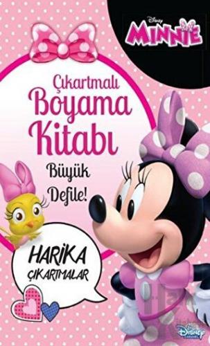 Disney Minnie Çıkartmalı Boyama Kitabı Büyük Defile!